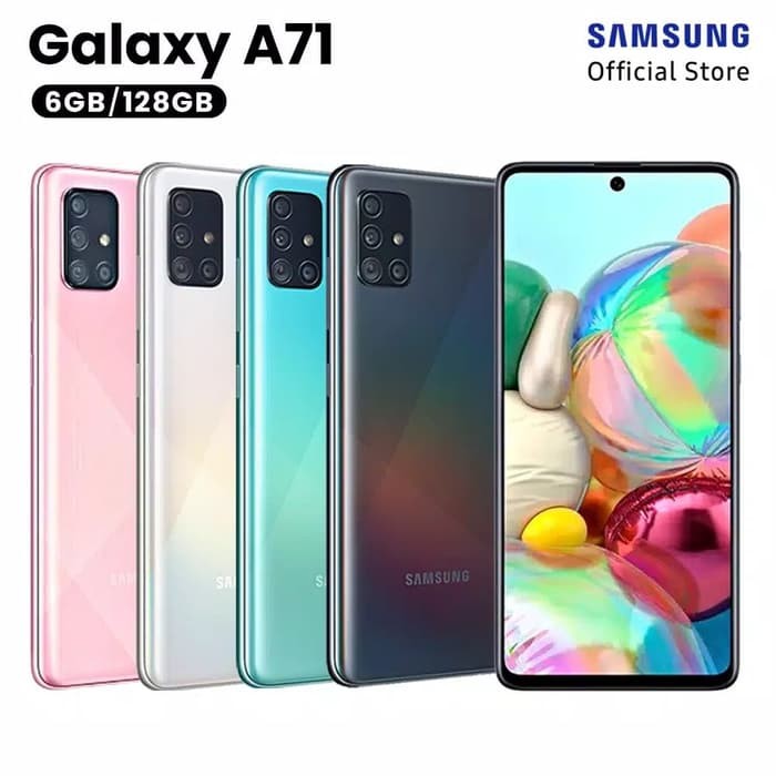 C10-SAMSUNG GALAXY A71 RAM 8GB ROM 128GB 4500MAH MERK SAMSUNG PER UN