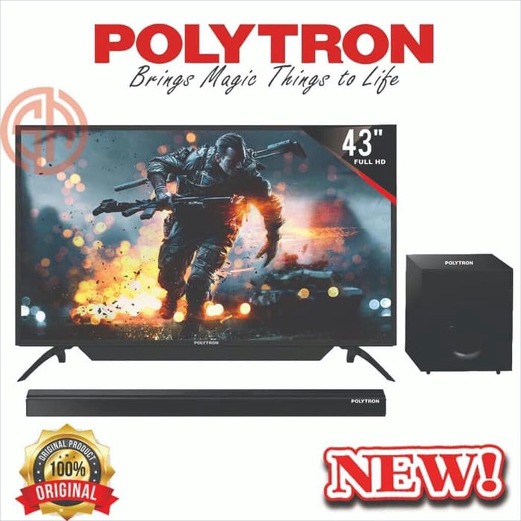 C10-TV POLYTRON 43 INCHI TIPE B150 MERK POLYTRON PER UNIT 3