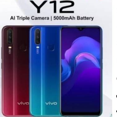 C10-VIVO Y12 RAM 3GB ROM 64GB 5000MAH MERK VIVO PER UNIT