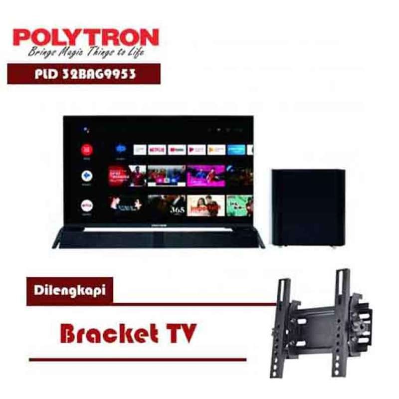 C12-- TV LED POLYTRON 32 SOUND BAR  BREKET MERK  PER UNIT 2