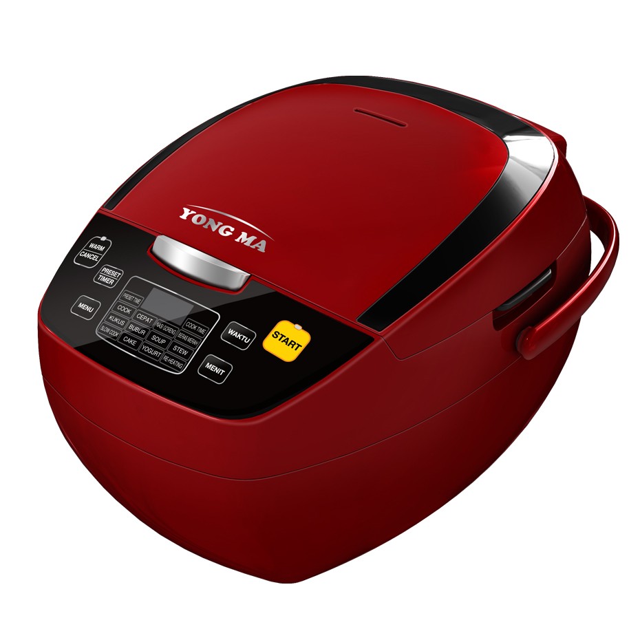 C12-- YONG MA RICE COOKER AUTANTIC 2 LITER RED MERK  PER UNIT 3