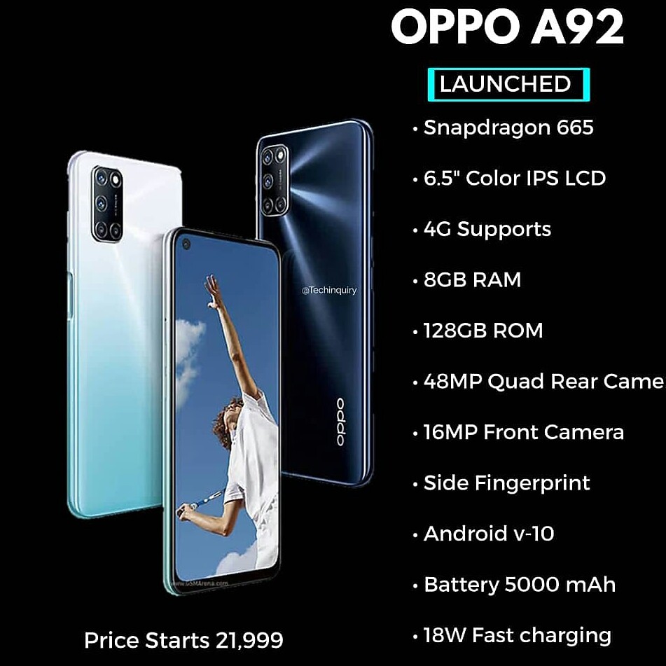 C12-OPPO A92  MERK OPPO PER UNIT 3