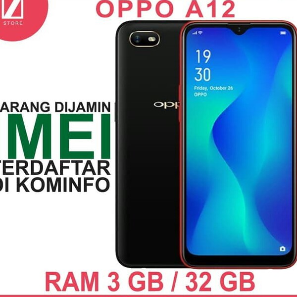 C12-OPPO SMARTPHONE OPPO A12 RAM 3 ROM 32 MERK OPPO PER UNIT 2