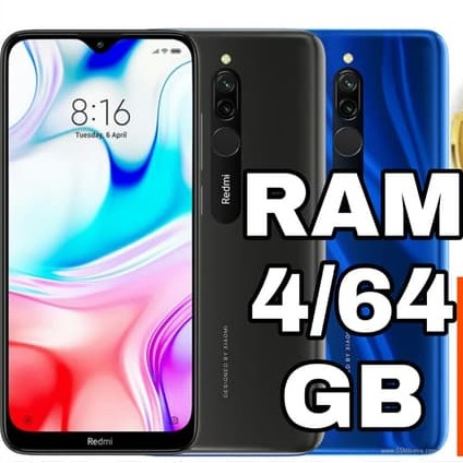 C12-REDMI 8 RAM 4GB ROM 64GB 5000MAH MERK REDMI PER UNIT