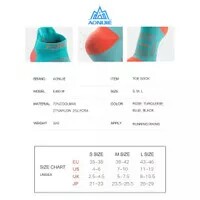 C3-- AONIJIE E4801 RUNNING TOE SOCKS 3 PAIR - KAOS JARI KAKI LARI SEPE 3