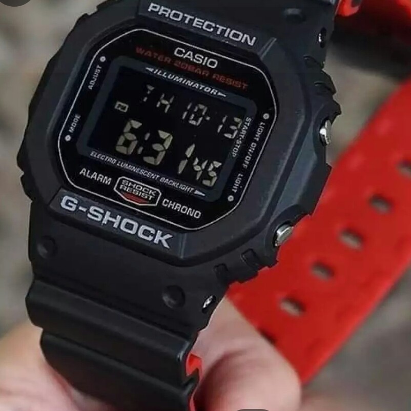 C3 JAM TANGAN CASIO UNISEX G SHOCK DW5600 GLS DIGITAL KW SUPER