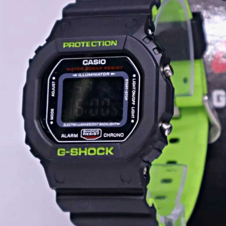 C3-- JAM TANGAN CASIO UNISEX G SHOCK DW5600 GLS DIGITAL-KW SUPER MERK 3