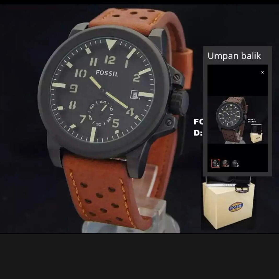 C3-- JAM TANGAN FOSSIL BOYFRIEND 1010 CASUAL MERK - PER UNIT 2