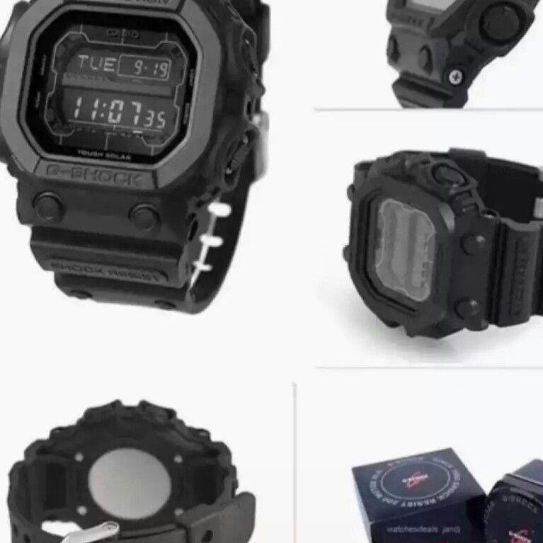 C3-- JAM TANGAN G SHOCK DIGITAL BLACK WATER RESISTANT G 1000-KW SUPER 2