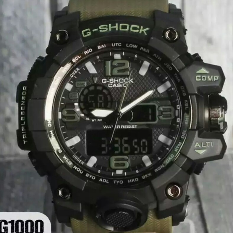 C3-- JAM TANGAN PRIA G SHOCK GS 1000-KW SUPER MERK - PER UNIT