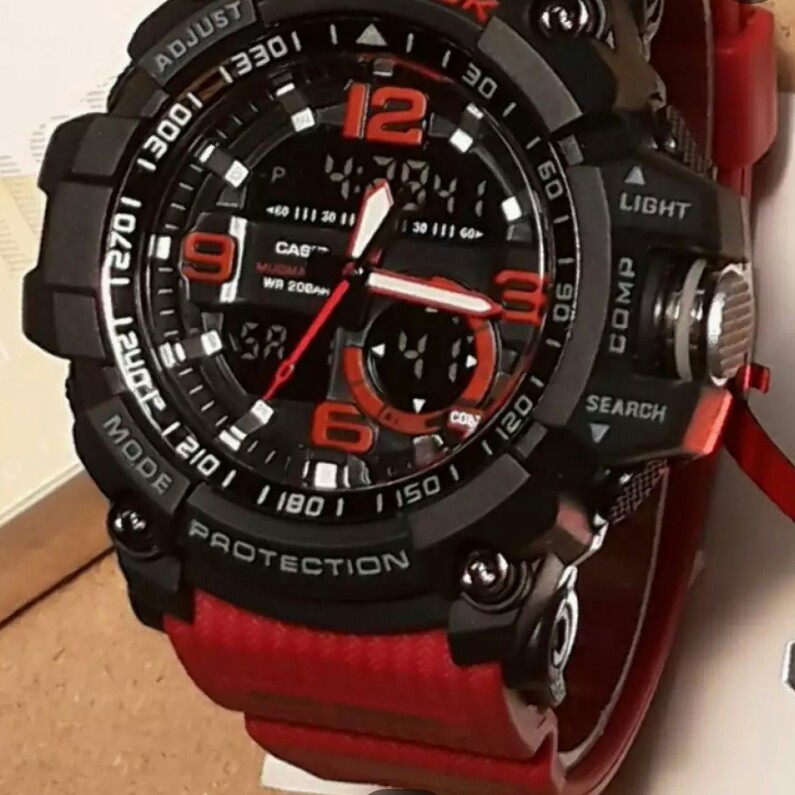 C3-- JAM TANGAN PRIA G SHOCK GS 202-KW SUPER MERK - PER UNIT