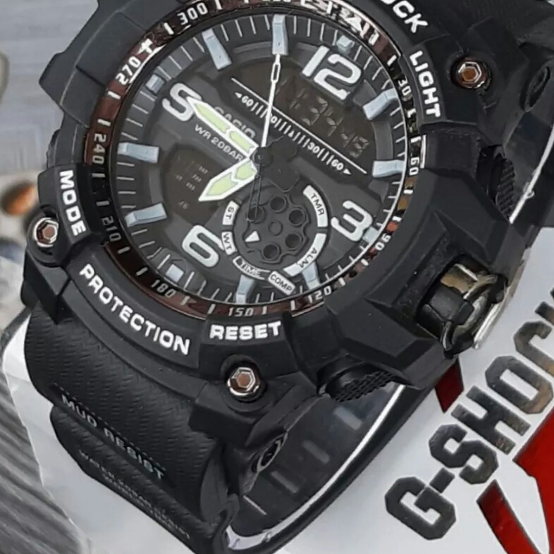 C3-- JAM TANGAN PRIA G SHOCK GS1900-KW SUPER MERK - PER UNIT 2