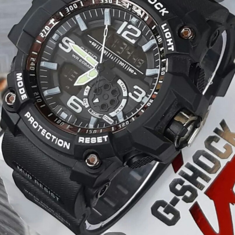 C3-- JAM TANGAN PRIA G SHOCK GS1900-KW SUPER MERK - PER UNIT 2