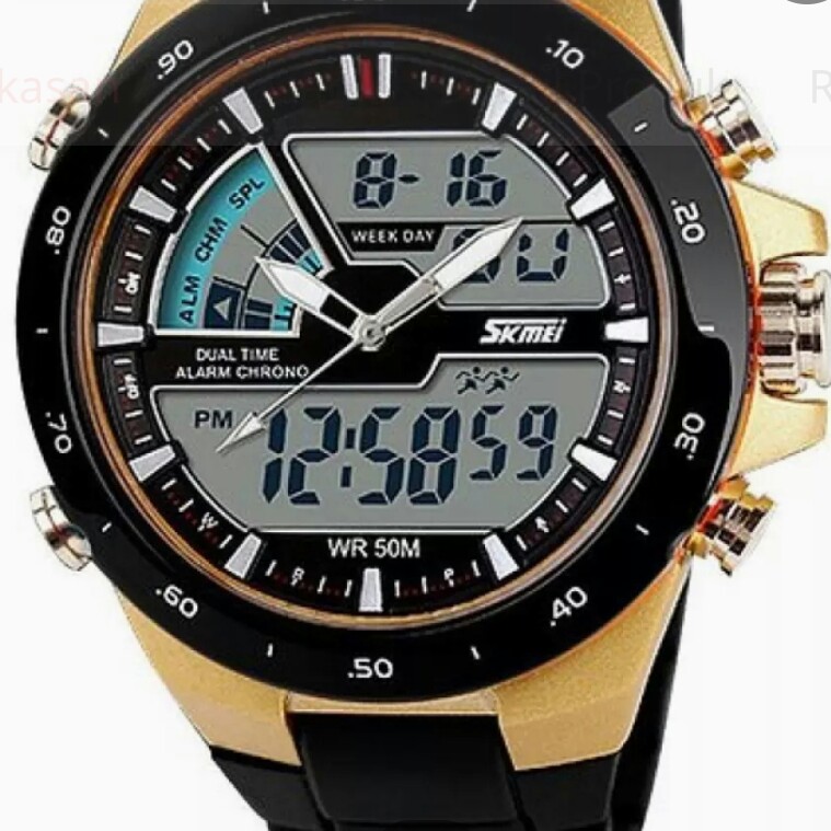 C3-- JAM TANGAN PRIA SKMEI AD1016  SPORTY CASUAL MERK - PER UNIT