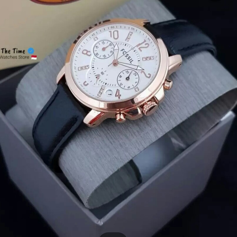 C3-- JAM TANGAN PRIA UNISEX FOSSIL CHRONOGRAPH FS7499 MERK - PER UNIT 2