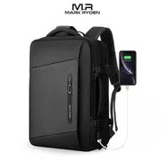 C3-- MARK RYDEN MR9299KR BACKPACK BAG USB - TAS RANSEL LAPTOP 17 - BLA