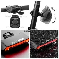 C3-- ROCKBROS LKWD - R1 BICYCLE TAIL LIGHT RECHARGEABLE - LAMPU SEPEDA 2