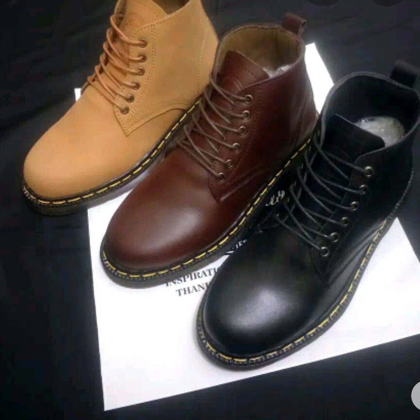 C3-- SEPATU BOOTS PRIA DENBORA MERK - PER UNIT 3