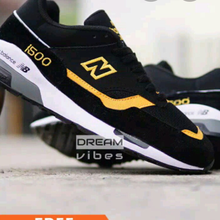 C3-- SEPATU CASUAL NEW SNEAKERS SPORT NBE 1500 MERK - PER UNIT