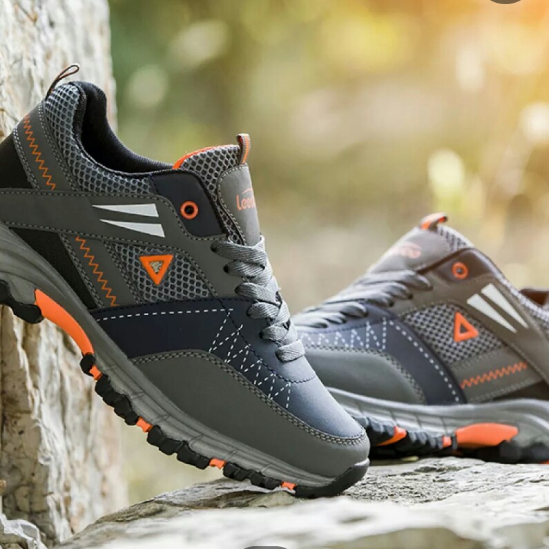 C3-- SEPATU GUNUNG PRIA TECHDOO AIR HIKING CASUAL MH203 MERK - PER UNI 2