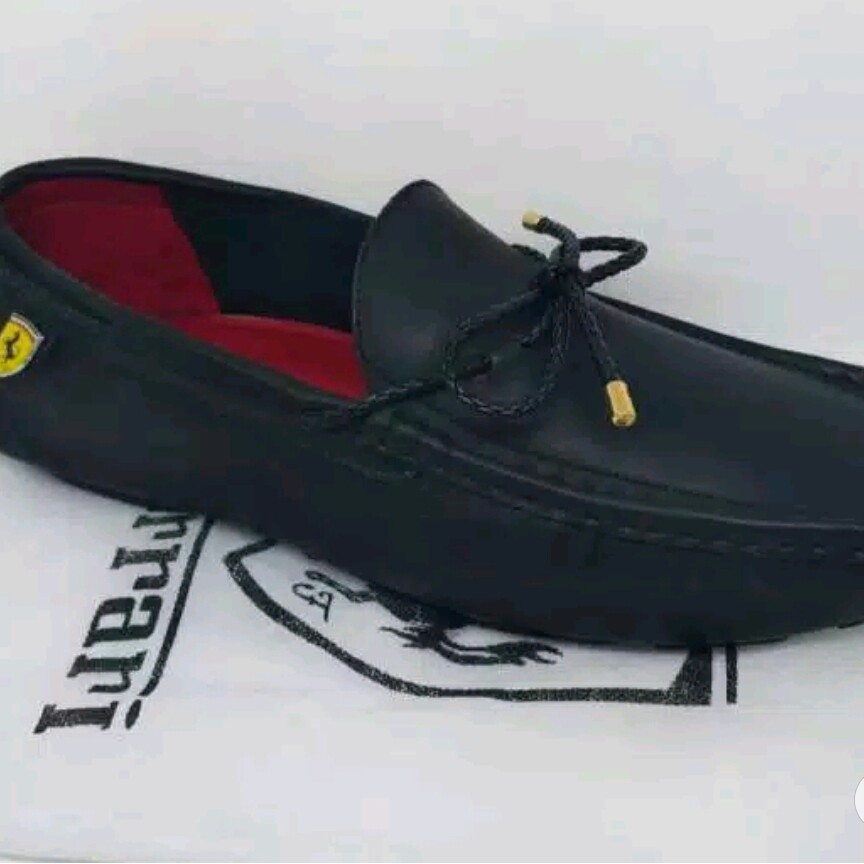 C3-- SEPATU PANSUS SLIP ON FERARRI PREFIUM MERK - PER UNIT 2