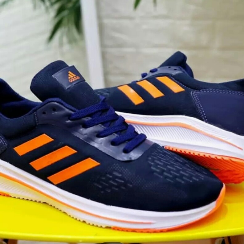 C3-- SEPATU PRIA ADIDAS KETS RUNNING PREMIUM MERK - PER UNIT 3