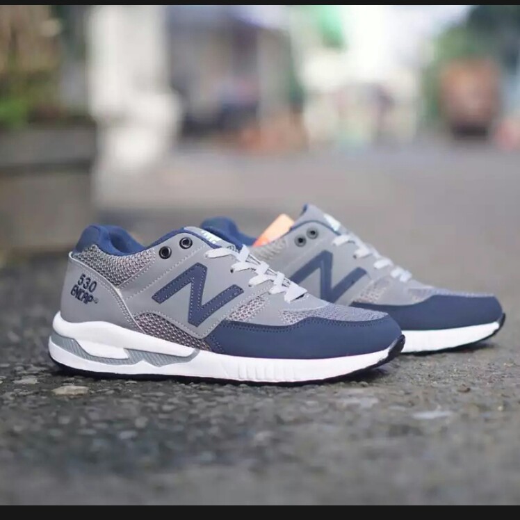 C3-- SEPATU PRIA SNEAKERS KETS NEW BALANCE SPORTS MERK - PER UNIT 3