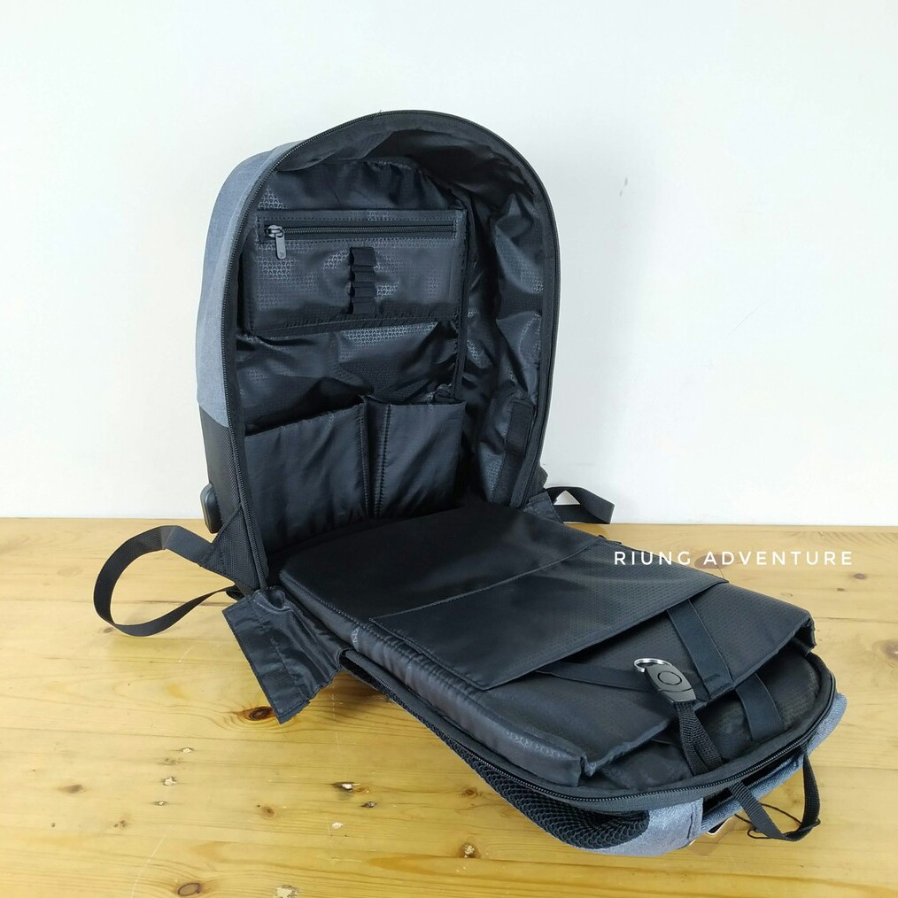 C3- KALIBRE TAS BACKPACK  GREAY BLACK - HALVENT  13L - 911161  - 042 M 3