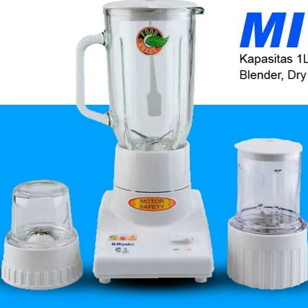 C3-BLENDER MIYAKO BLENDER 101 PL PLASTIK TABUNG MERK MIYAKO PER UNIT