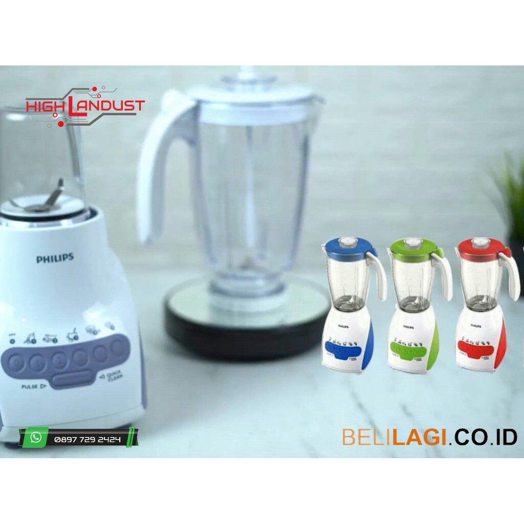 C3-BLENDER PHILIPS BLENDER  2 TABUNG PLASTIK MERK PHILIPS PER UNIT