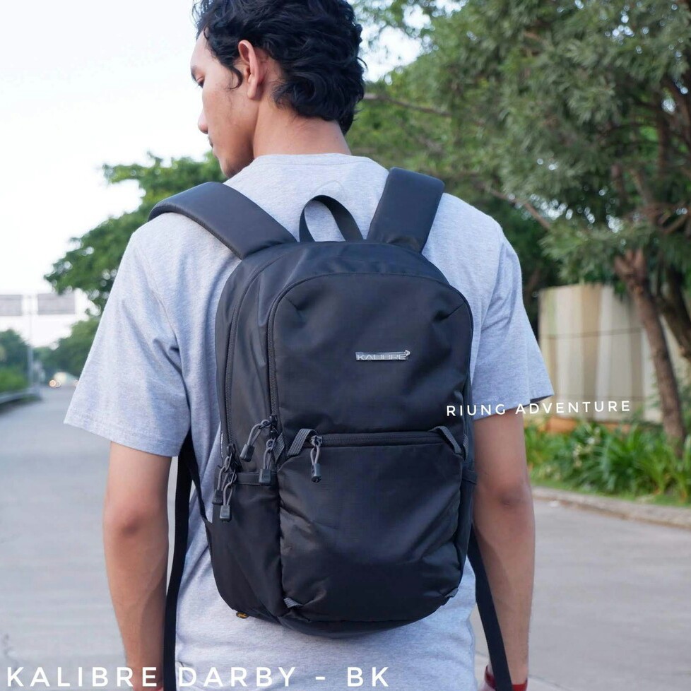 C3-KALIBRE TAS BACKPACK BLACK - DARBY 20L - 911207 - 000 MERK KALIBRE