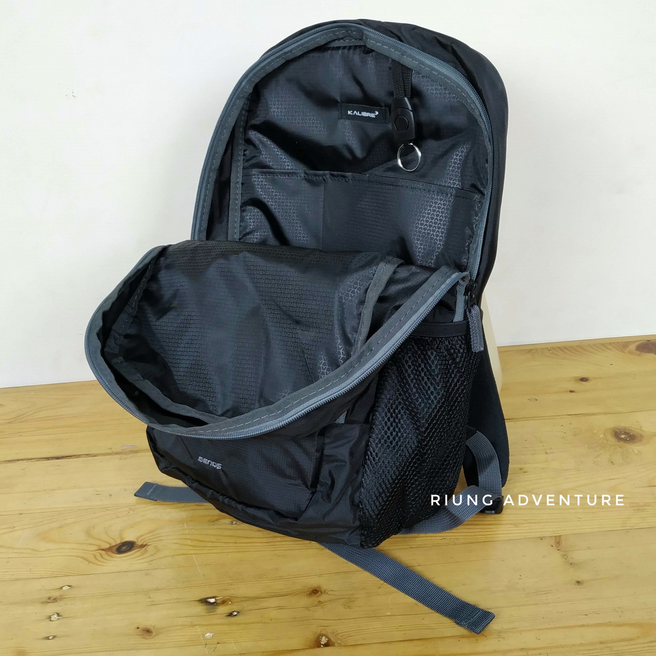 C3-KALIBRE TAS BACKPACK BLACK - DARBY 20L - 911207 - 000 MERK KALIBRE 2