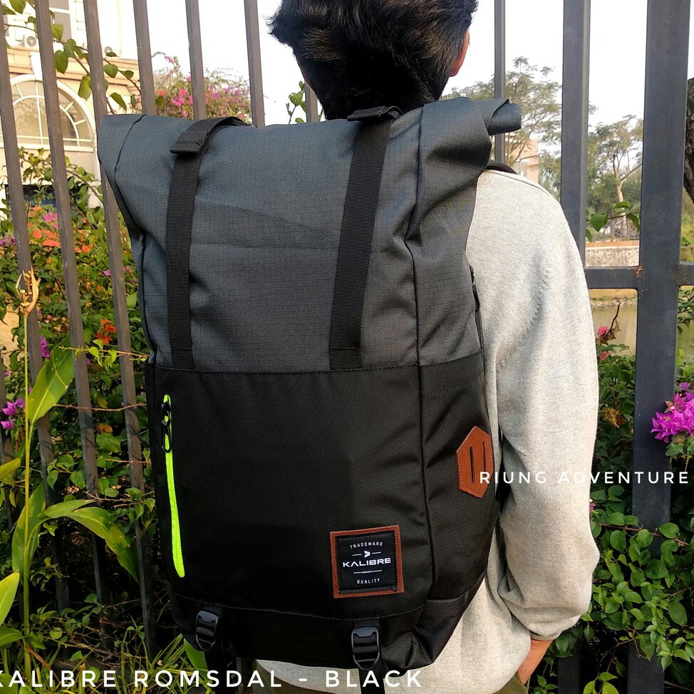 C3-KALIBRE TAS BACKPACK GREY BLACK - ROMDAL 24L - 911118 - 042 MERK KA 3