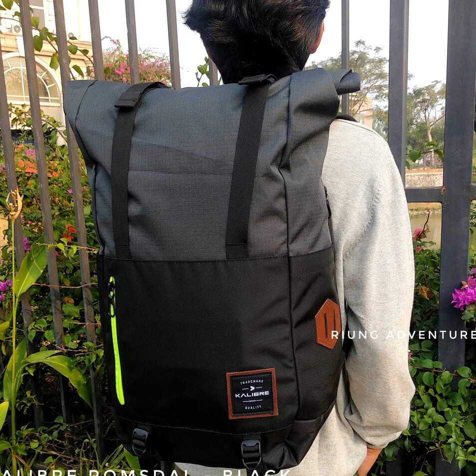 C3-KALIBRE TAS BACKPACK GREY BLACK - ROMDAL 24L - 911118 - 042 MERK KA 3