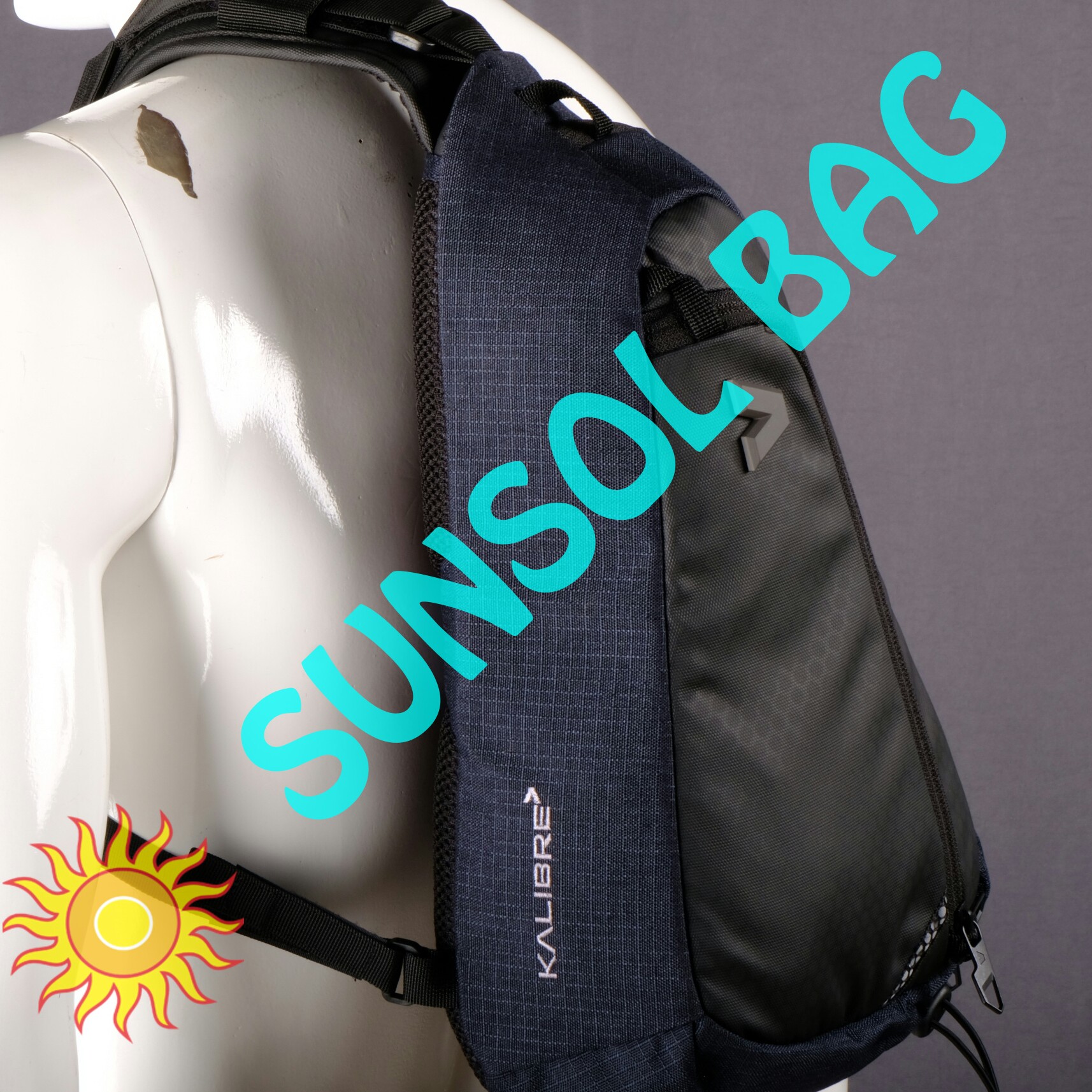 C3-KALIBRE TAS SLING BAG DARK BLUE BLACK - MOTIVICA 8L - 921109 - 443 3