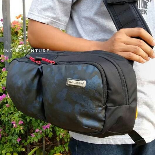 C3-KALIBRE TAS TRAVEL POUCH BLACK GREY - NERO 06 11L - 921160 -  046 M 3