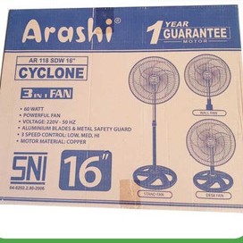 C3-KIPAS ANGIN ARASHI 3 IN 1 AR 118x SDW 18 INCH MERK ARASHI PER UNIT 2