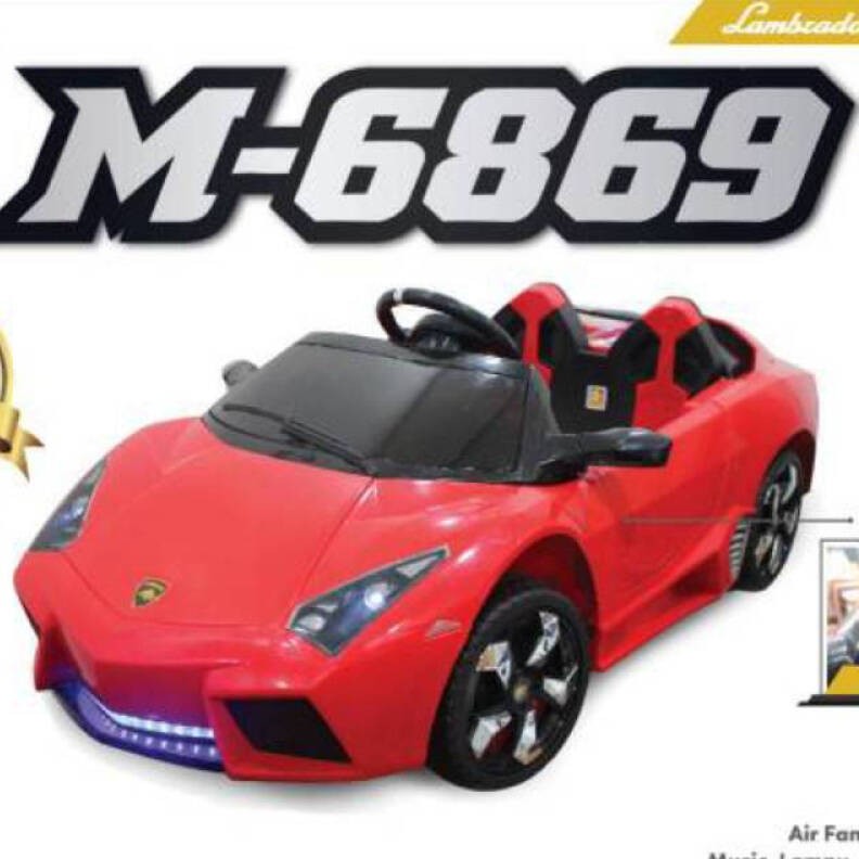 C3-MOBIL AKI MAINAN MOBIL AKI JENIS LAMBORADO MERK LAMBO PER UNIT