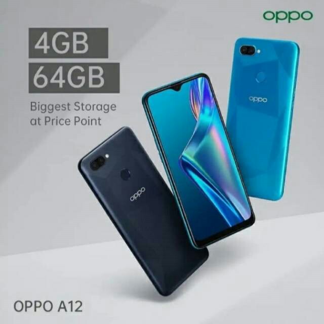 C3-OPPO SMARTPHONE OPPO  A12 RAM 4 ROM 64 MERK OPPO PER UNIT