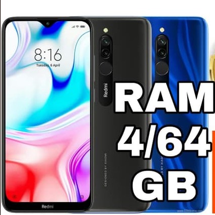 C3-REDMI 8 RAM 4GB ROM 64GB 5000MAH MERK REDMI PER UNIT