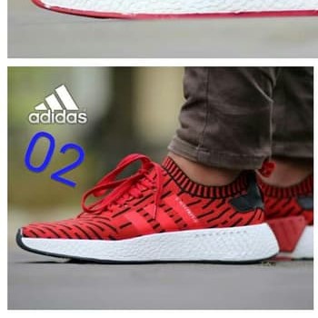 C3-SEPATU SPORT ADIDAS NMD SIZE 39 - 44 MERK ADIDAS PER UNIT 2