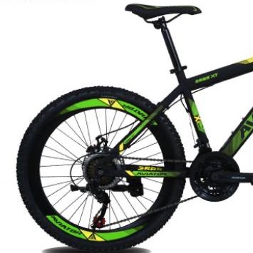 C3-SEPEDA AVIATOR TIPE MTB 26 AT 2689  XT HI-TEN STEEL  24 SPEED MER 3