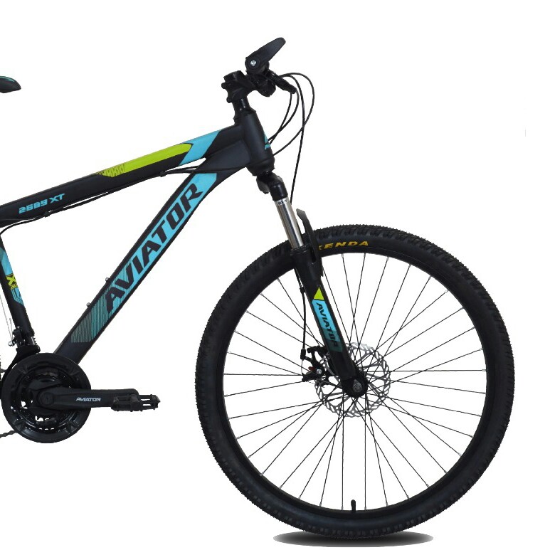 C3-SEPEDA AVIATOR TIPE MTB 26 AT 2689  XT HI-TEN STEEL  24 SPEED MER 3