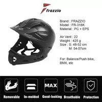 C6-- FRAZZIO  FR - 318K KID BIKE FULL FACE 2 IN 1 HELMET HELM SEPEDA W 3