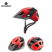 C6-- ROCKBROS TS39 BICYCLE HELMET WITH CAP - HELM SEPEDA LIPAT - BLUE