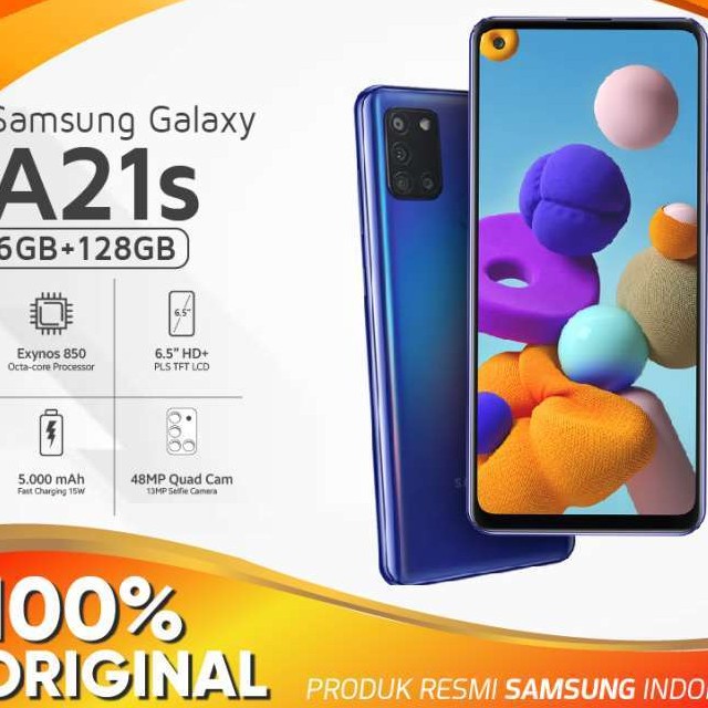 C6-- SAMSUNG A21S RAM 6 GB ROM 128 GB AN AGUS SUNAWAN MERK  PER UNIT 2