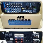 C6-AMPLIFIER ATL BT1800K PROFESIONAL MIXING ATL BT 1800K MERK WISDOM P