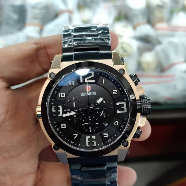 C6-JAM TANGAN PRIA EXPEDITION 6605 GARANSI MESIN 1 TAHUN MERK EXPEDIT 2