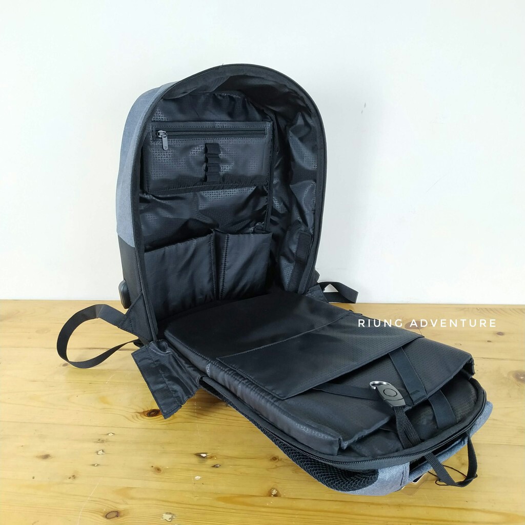 C6-KALIBRE TAS BACKPACK  GREAY BLACK - HALVENT  13L - 911161  - 042 ME 3