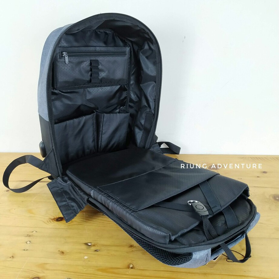 C6-KALIBRE TAS BACKPACK  GREAY BLACK - HALVENT  13L - 911161  - 042 ME 3